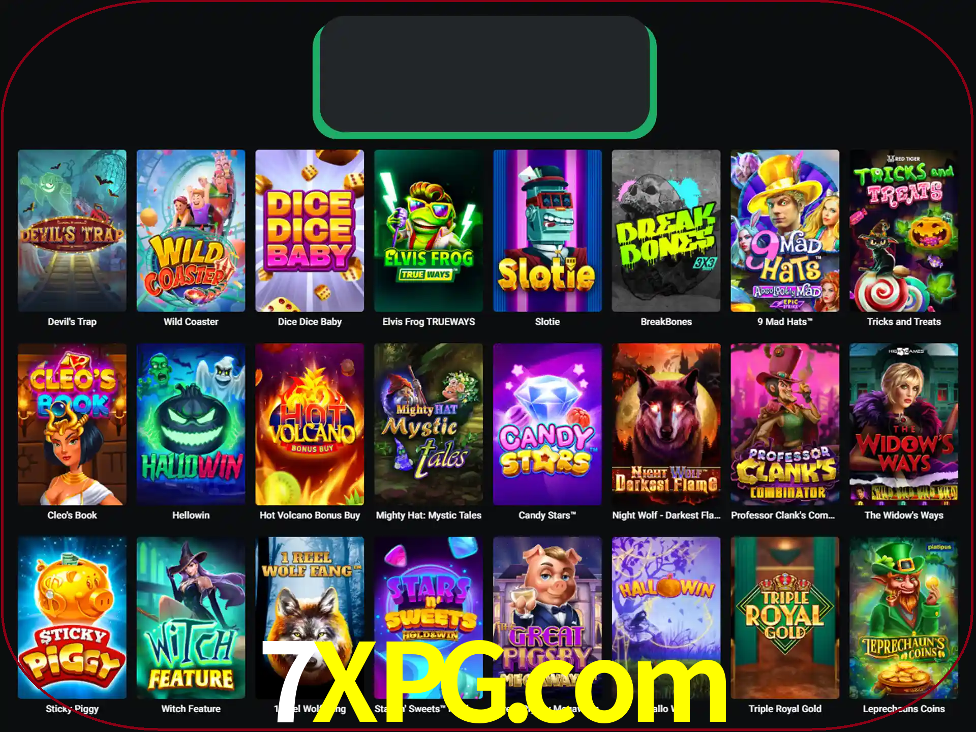 Procure por seus amados jogos de slot.
